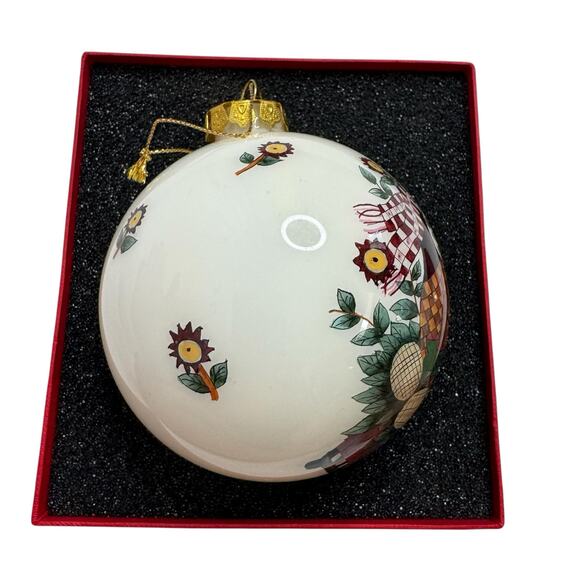 Vintage Debbie Mumm *NEW* 12 Days of Christmas 6 Geese A’Laying Ornament Ball - Picture 6 of 10